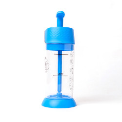 Espumador de Leite Manual Azul