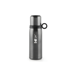 BIALETTI - Garrafa Thermos Aço Inox Chumbo