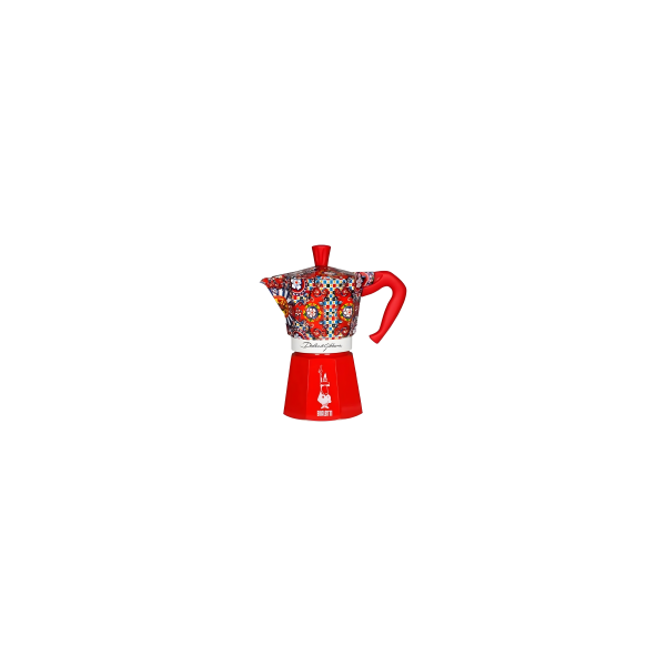 BIALETTI - Cafeteira Moka Express Dolce & Gabbana 3 xic