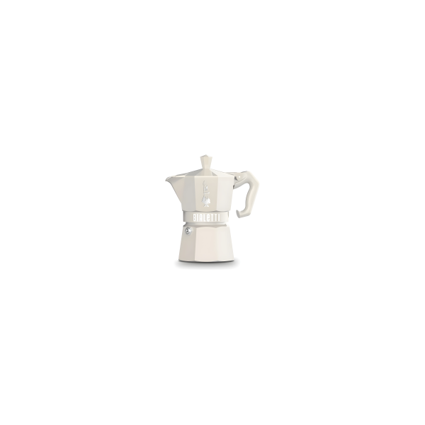 BIALETTI - Cafeteira Moka Express Exclusive Branca 3xic