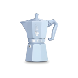 BIALETTI - Cafeteira Moka Express Exclusive Azul - 3 xíc