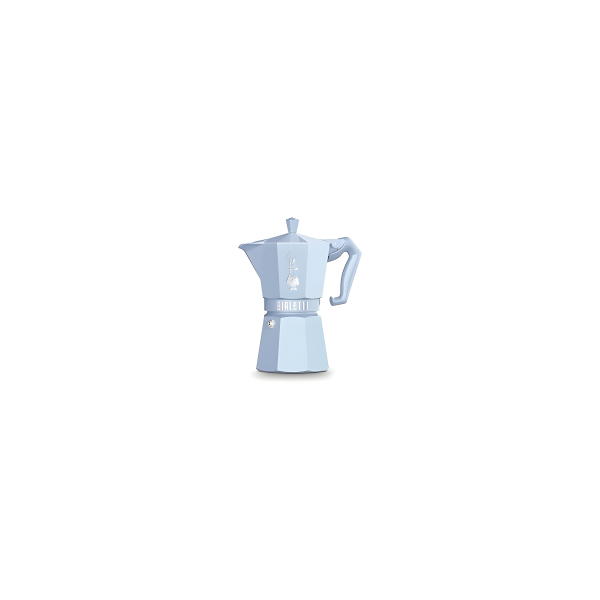 BIALETTI - Cafeteira Moka Express Exclusive Azul - 3 xíc